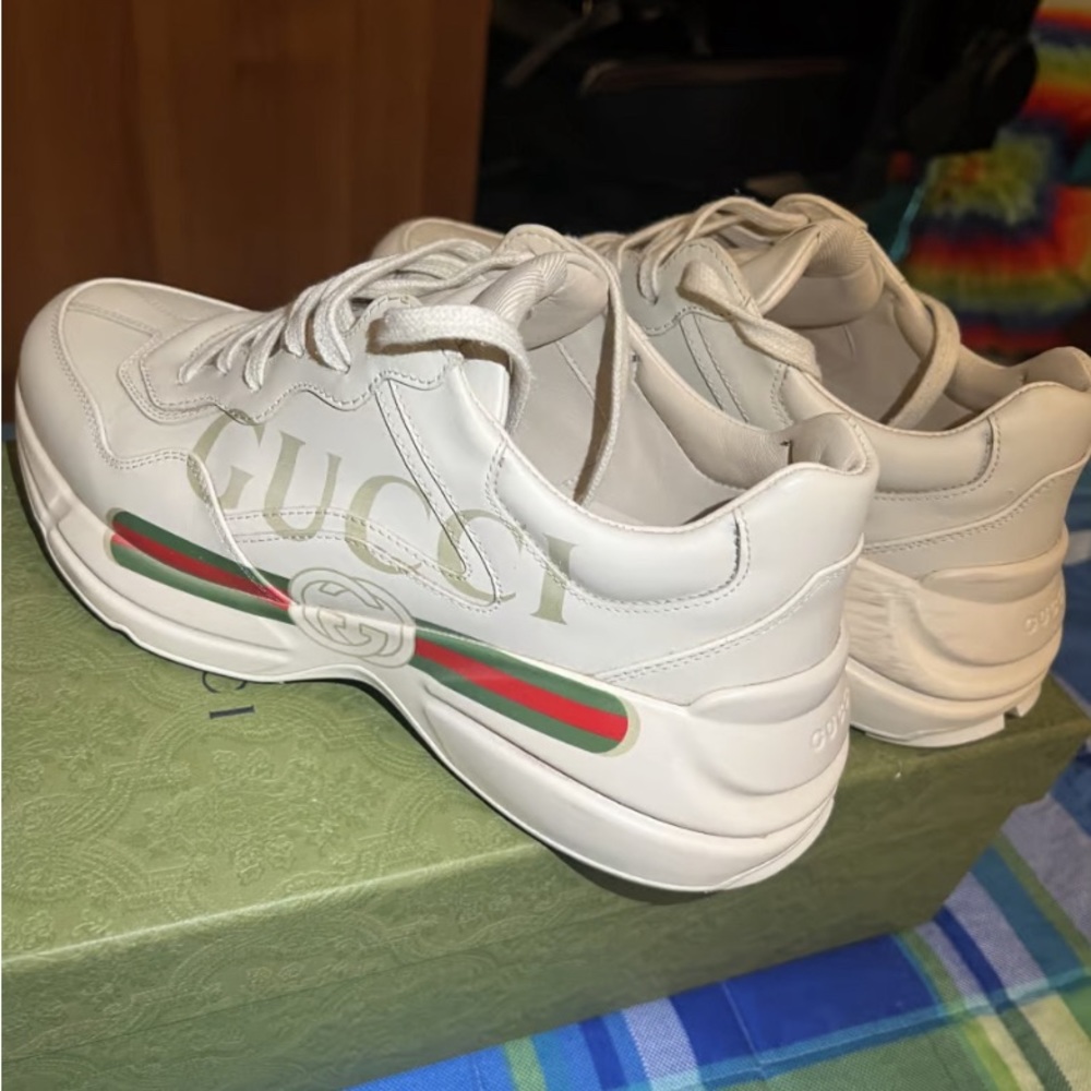 Gucci Rhyton Sneakers size 44 EU